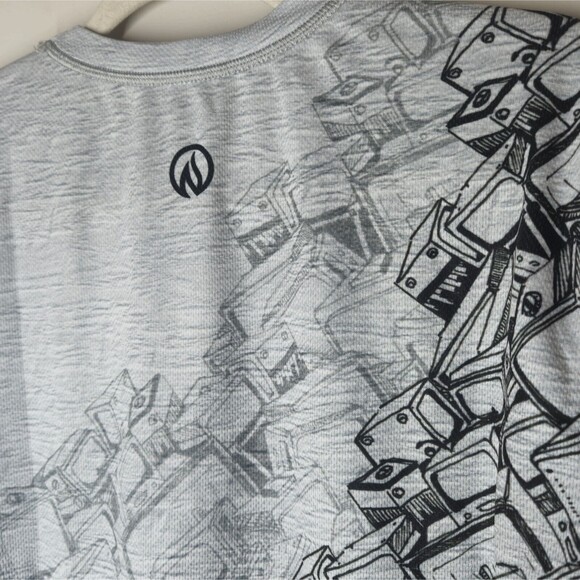 Ink N Burn T Shirt Men's Size XXL Computer Moniter TV Graphic Short Sleeve - Picture 5 of 6